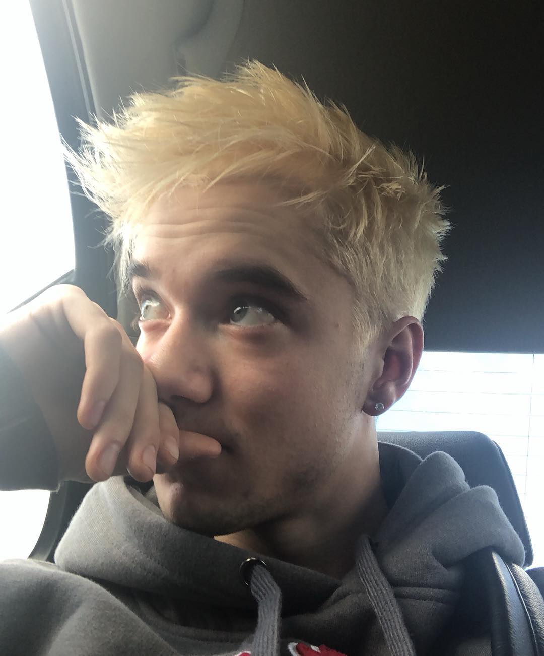 Daniel Seavey With Blonde Hair