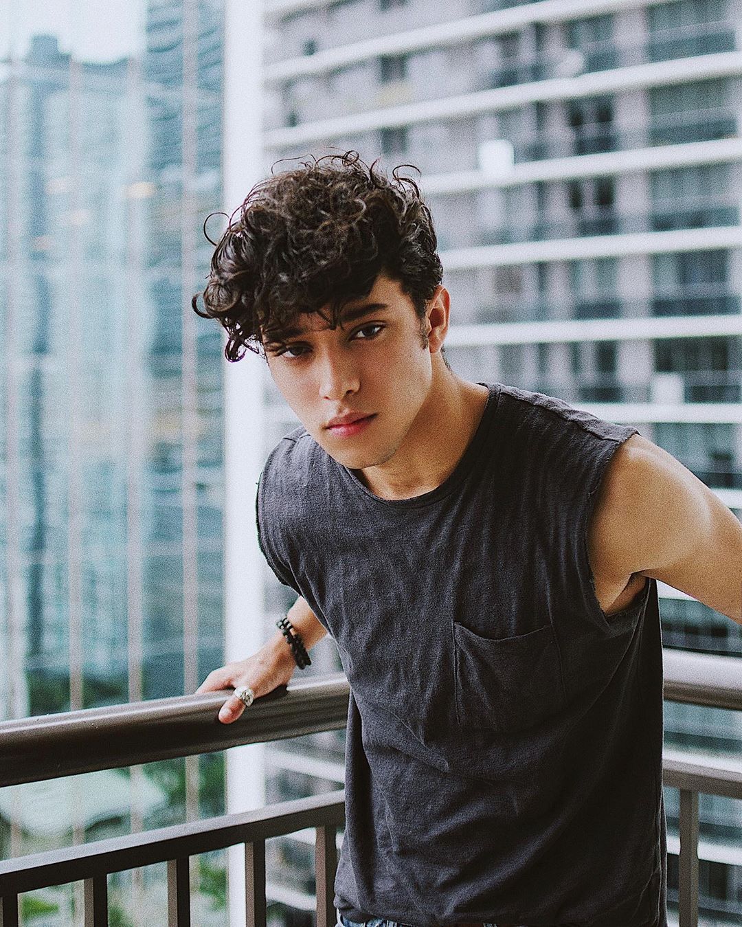 Joel Pimentel On a Balcony