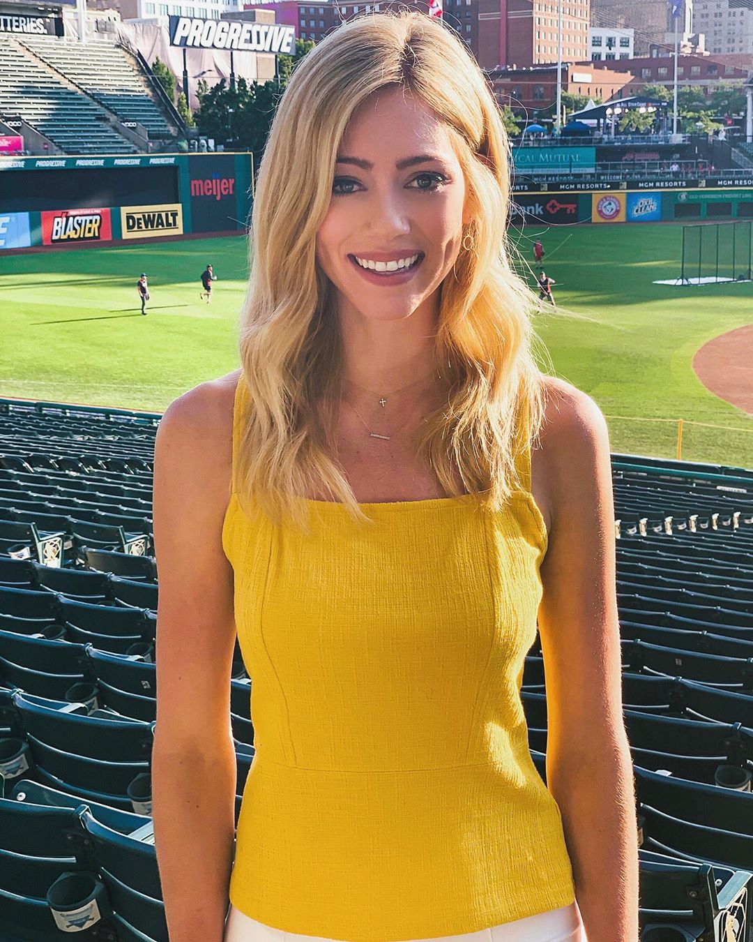 Abby Hornacek Smiling